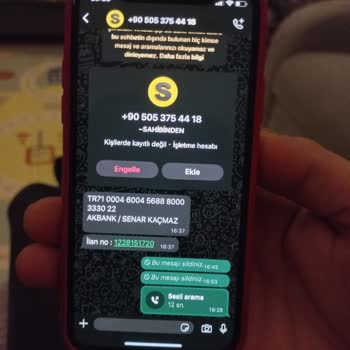 Sahibinden.com Üzerinden Güvenlik Sorunu
