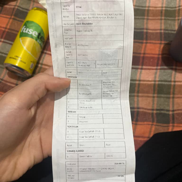 Eksik Ve Yanlış Sipariş Deneyimi