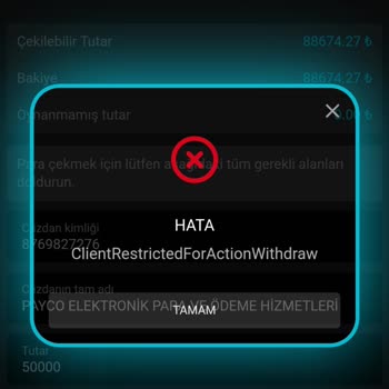 Meybet Sitesinde Çekim Sorunu Ve Kayıp
