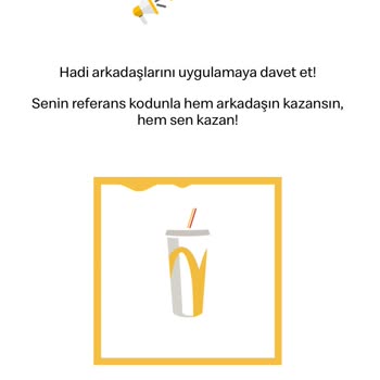 McDonald's Uygulamasında Referans Kodu Sorunu