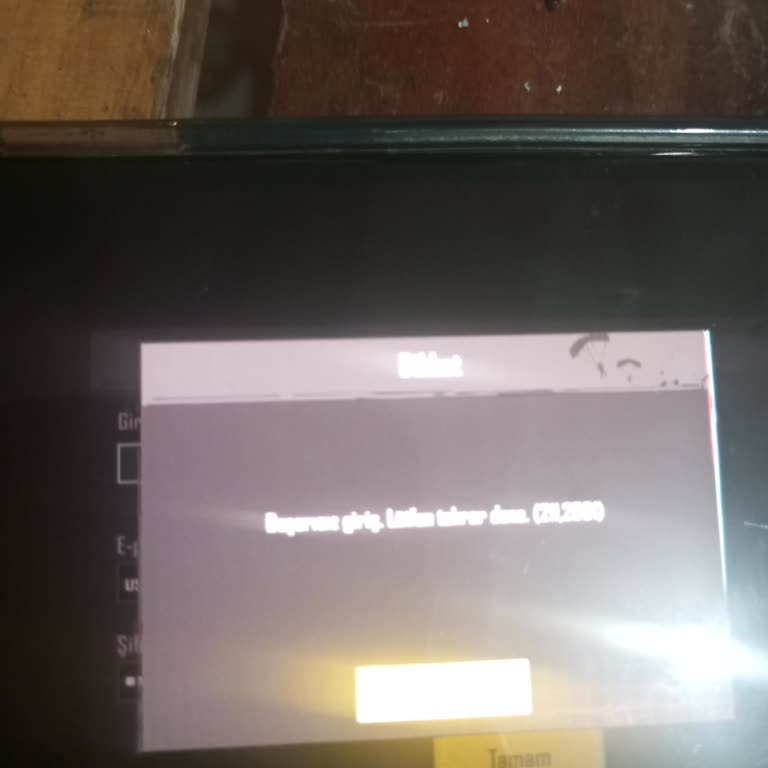 Yanlış Şifre Sorunu İle Mağduriyet