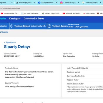 Carrefour SA Promosyon Ödemesi Sorunu