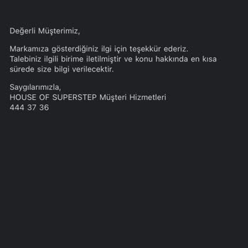 House Of Superstep: Kargo Sorunu Ve İletişim Eksikliği