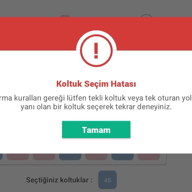 Koltuk Seçim Hatası İle Yolculuk Stresi