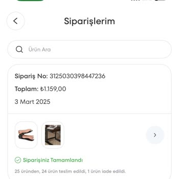 Sipariş Edilen Zigon Sehpalar Teslim Edilmedi Ve Para İadesi Yapıldı