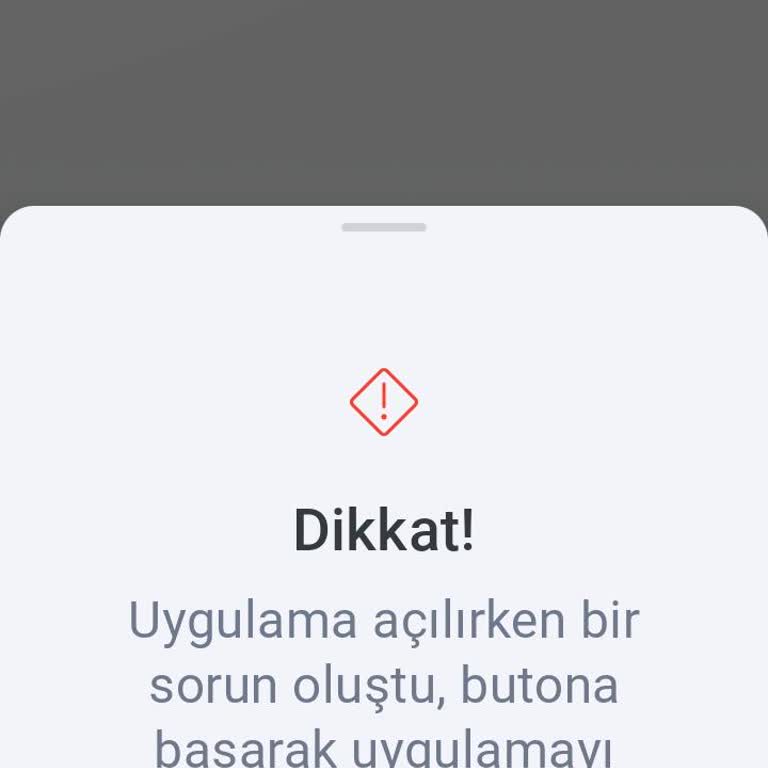 A101 Hadi Kart Uygulaması Erişim Sorunu