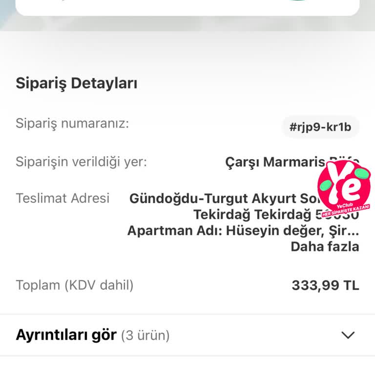 Yemek Sepeti Kuryesi Yüzünden Aç Kaldık