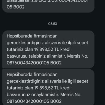Kredi Kullanıldı, Sipariş Oluşturulmadı: Mağduriyet!