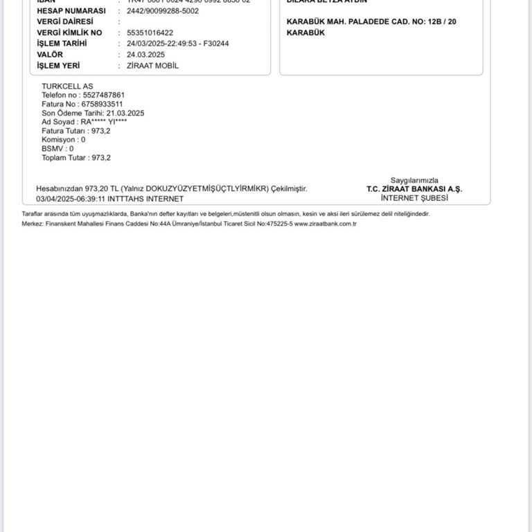 Yanlış Fatura Ödemesi: Hatalı Numaradan Kaynaklanan Sorunun Çözümü Talebi