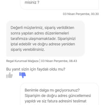 Yanlış Adrese Teslimat Karmaşası