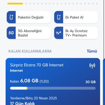 Sosyal Medya Paketi Kullanım Sorunu
