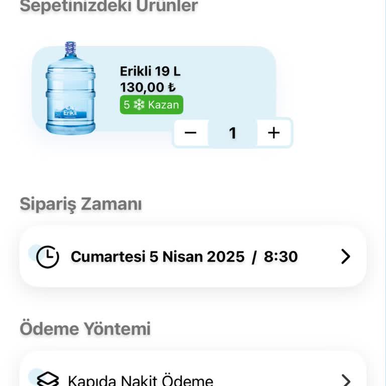 Erikli Su Teslimatında Yaşanan Mağduriyet