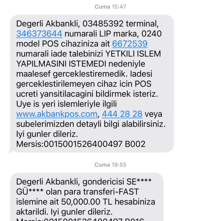 Akbank Pos Cihazı İptalinde Yaşanan Sorunlar