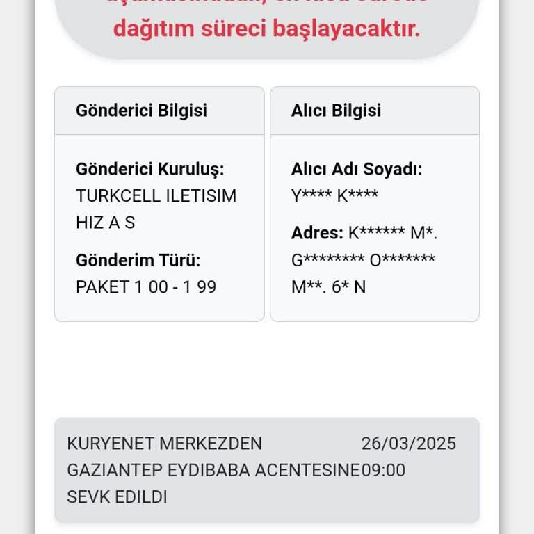 Kuryenet Kargo Gecikmeleriyle Sabır Taşıyor!