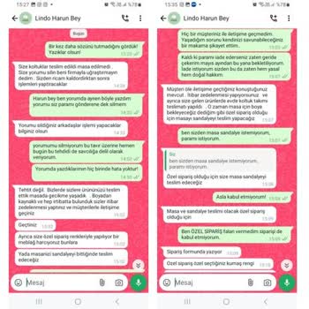 Mobilya Teslimatı Ve İade Sürecinde Büyük Hayal Kırıklığı