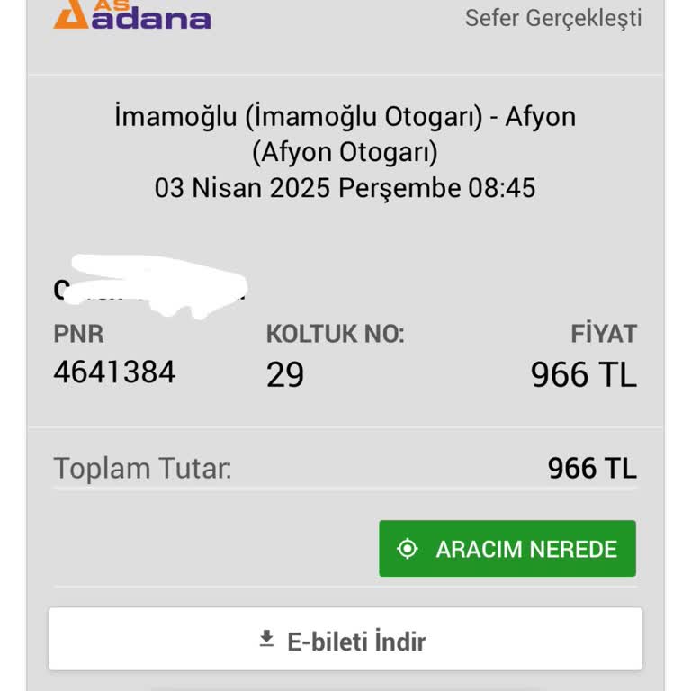 Yanlış Durak Bilgisi Mağduriyeti