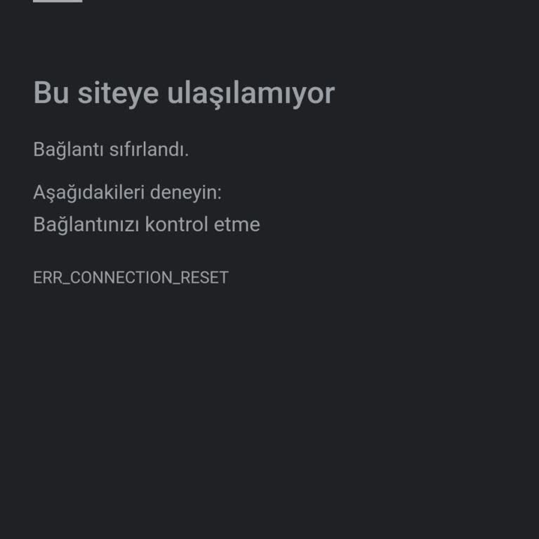 Site Erişim Sorunu Ve Oyun Verimsizliği