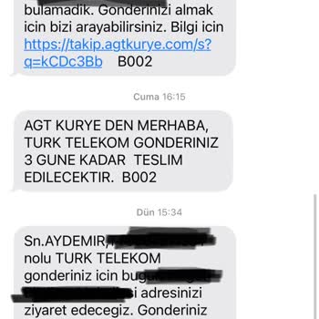 Kargo Teslimatında 1 Aylık Gecikme