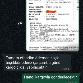 Sipariş Verilen Ürün Gönderilmedi Ve İletişim Kesildi