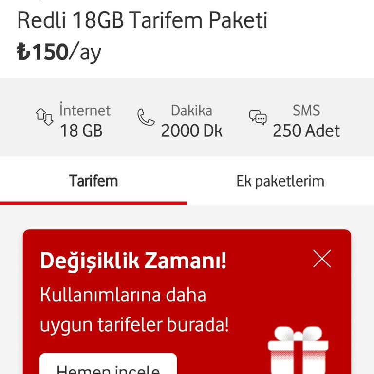 Vodafone'dan Habersiz Fatura Zammı