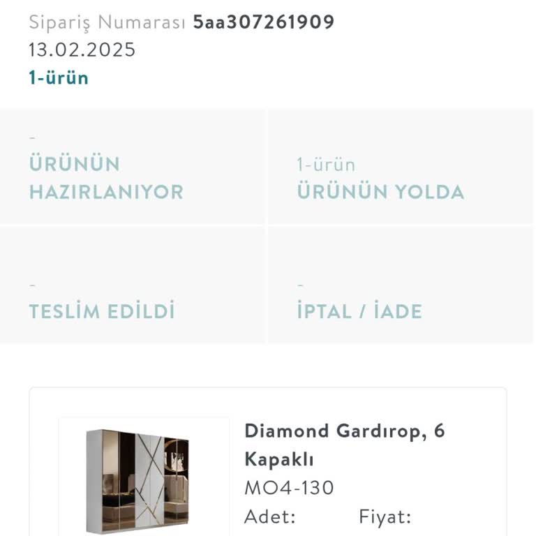 Vivense'den Sipariş Ettiğim Ürün Hala Teslim Edilmedi