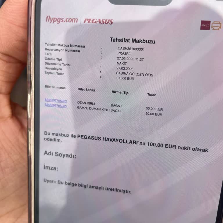 Pegasus'ta Şeffaf Olmayan Bagaj Ücreti Krizi