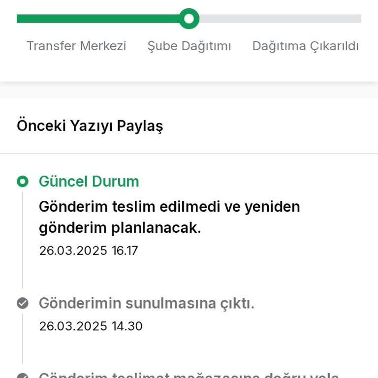 Sürat Kargo Velimeşe Şubesi'nde Kargom Dağıtıma Çıkmıyor