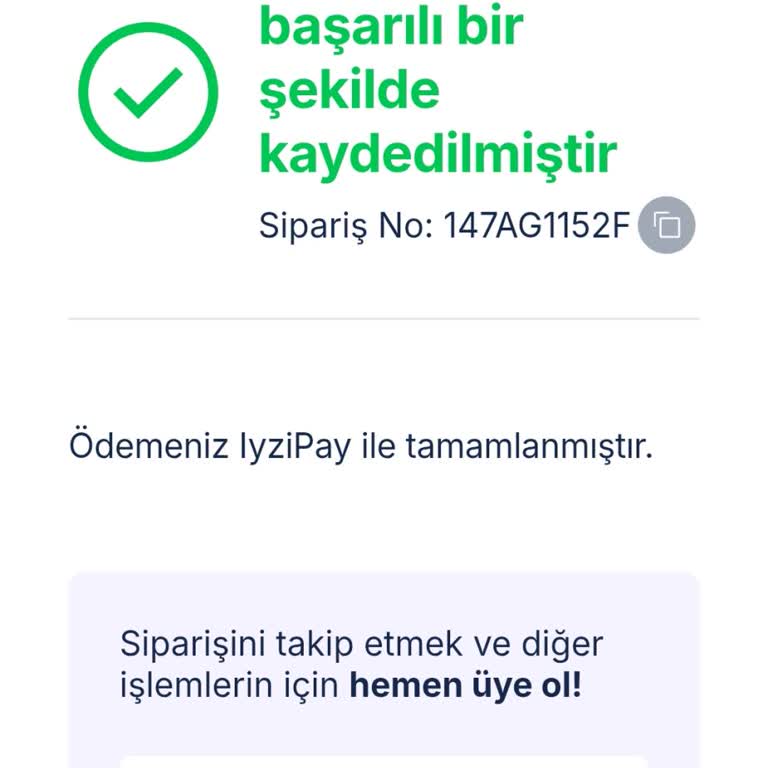 İzinsiz Sipariş Ve Kart Bilgisi Kaydı