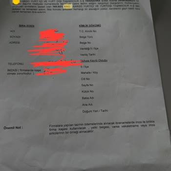 Kayıp Kargo Ve Eksik Tanzim Ödemesi Sorunu