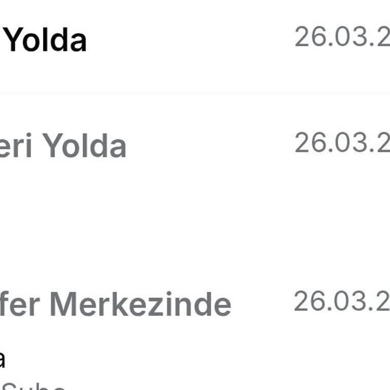 Trendyol Express Kargo Sürecinde Yaşanan Uzun Bekleyiş Ve Belirsizlik