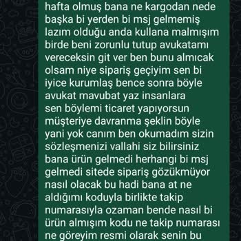 İdil Mulhan Butik'ten Sipariş Sorunu Ve Kötü Müşteri Hizmeti