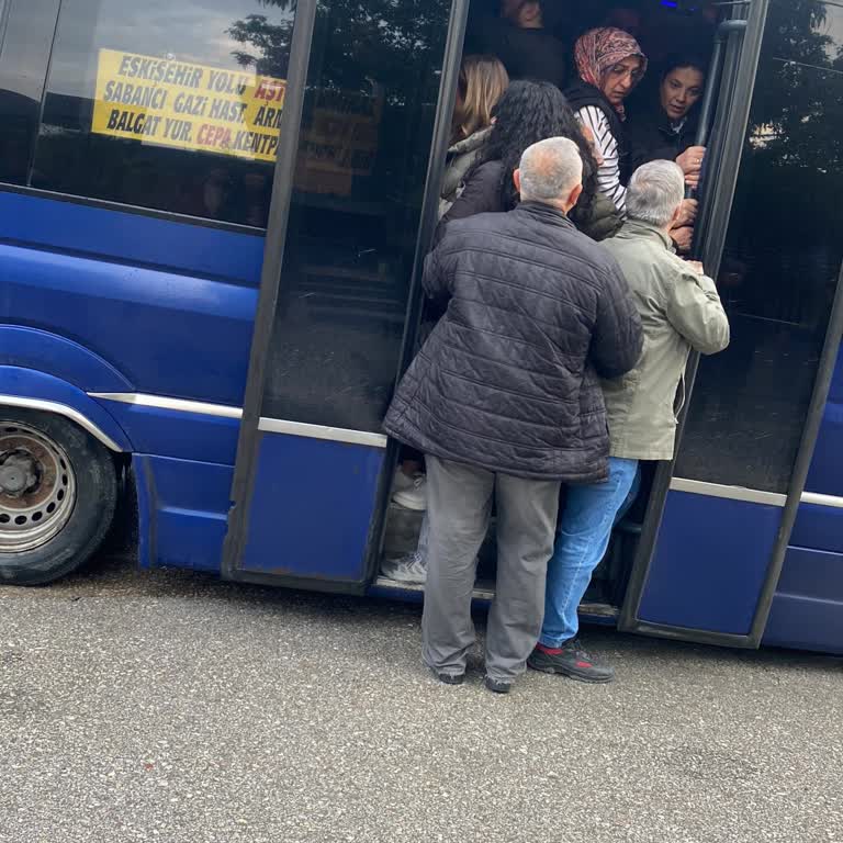 OSTİM Çeşme Dolmuşlarında Yetersiz Hizmet Ve Güvenlik Endişesi