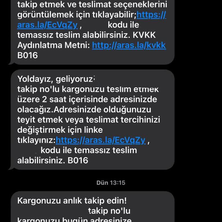 Kargom Gelmedi, Evde Bekledim Ama Boşuna