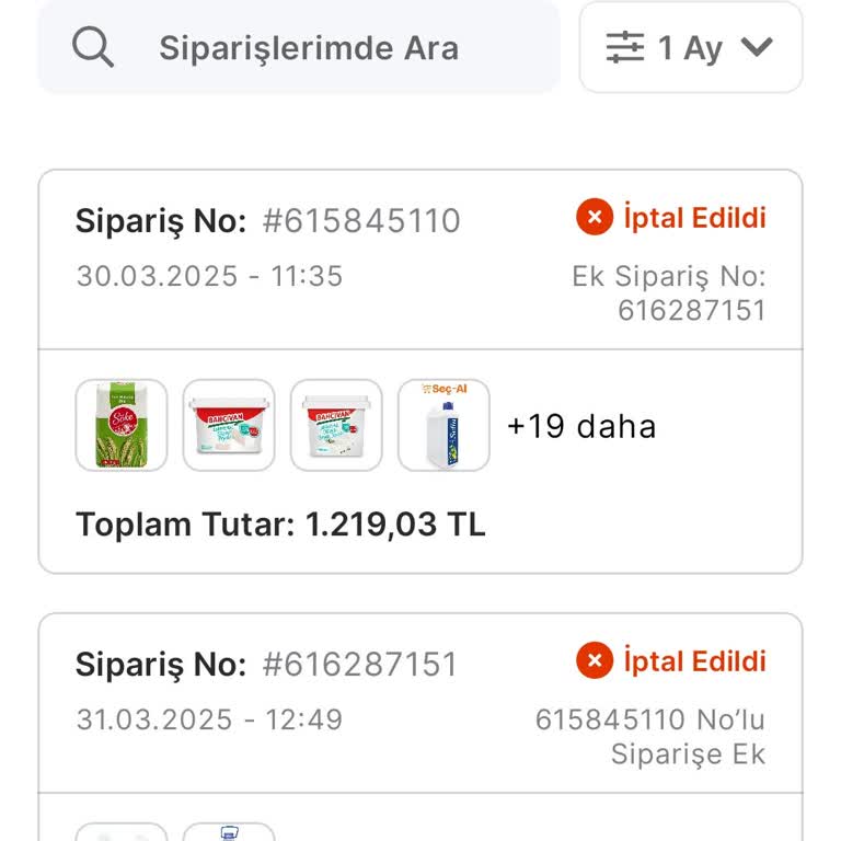 Bayram Döneminde İptal Edilen Sipariş Ve Eksik İletişim