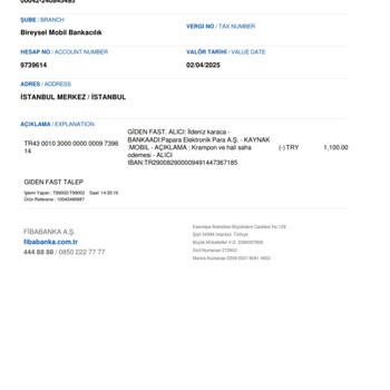 Krampon Yurdu'ndan Alınan Ürün Teslim Edilmedi, İade Talebi