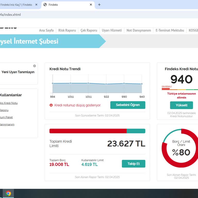 Kredi Notum Düşüyor: Findeks Sorunu Ve Psikolojik Etkileri