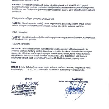 Danışmanlık Hizmetinde Eksik Performans Ve Yanıltıcı Yorumlar