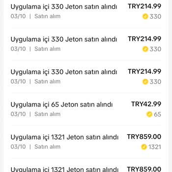 Yanlışlıkla Yapılan Jeton Alımı İçin İade Talebi