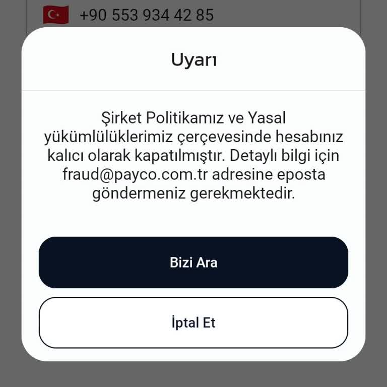 Hesabım Aniden Kapatıldı, Yanıt Bekliyorum