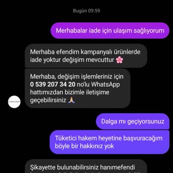 Yanıltıcı Bedenler Ve İade Sorunu: Müşteri Mağduriyeti