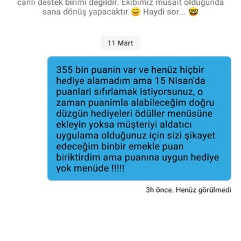 Banabak Uygulamasında Puan Krizi: Hediyeler Nerede?