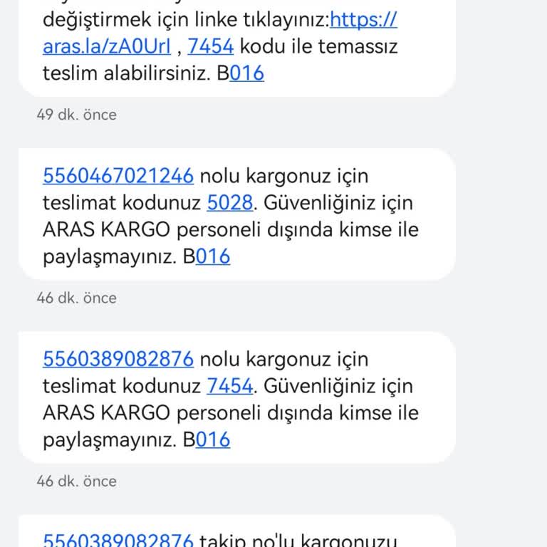 Yanlış Numarayla Kargo Teslimatı Sorunu