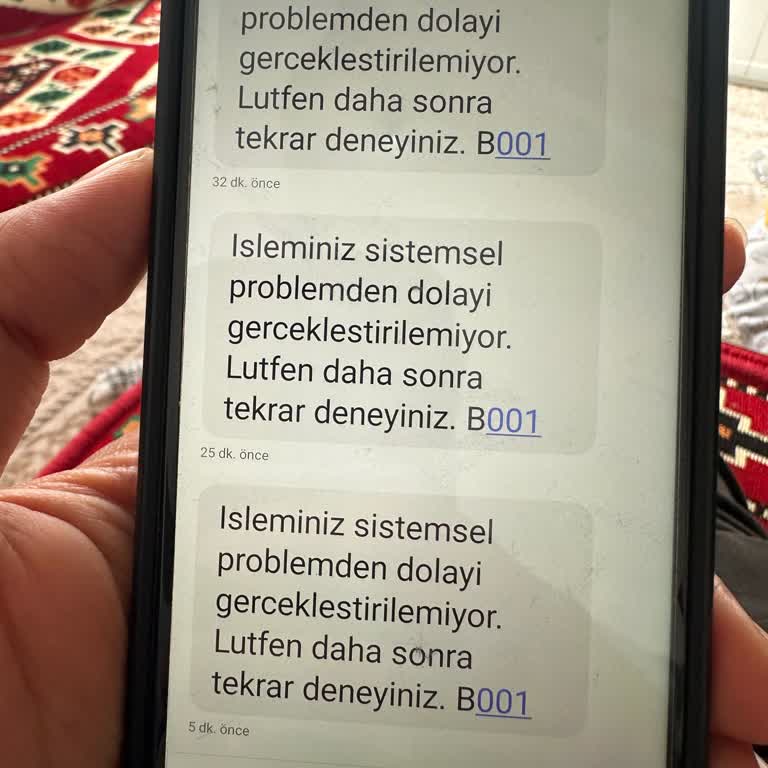 Hat Değişikliği Sonrası Paket Yüklenemiyor