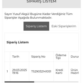 Siparişlerim Bayram Sonrası Halen Kargoya Verilmedi