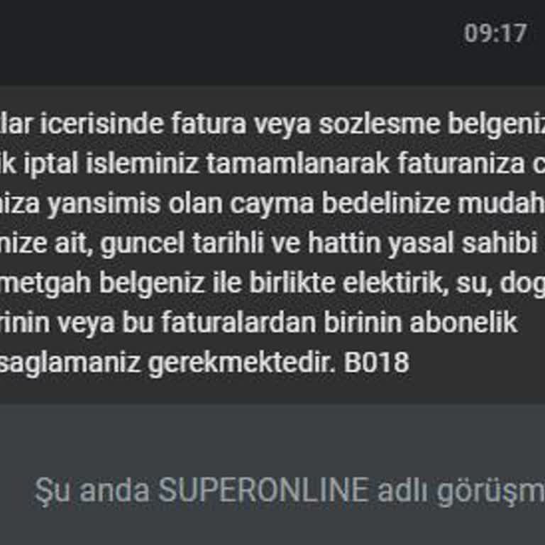 Superonline İptal Sürecinde Çelişkili Bilgilendirme Ve Cayma Bedeli Sorunu