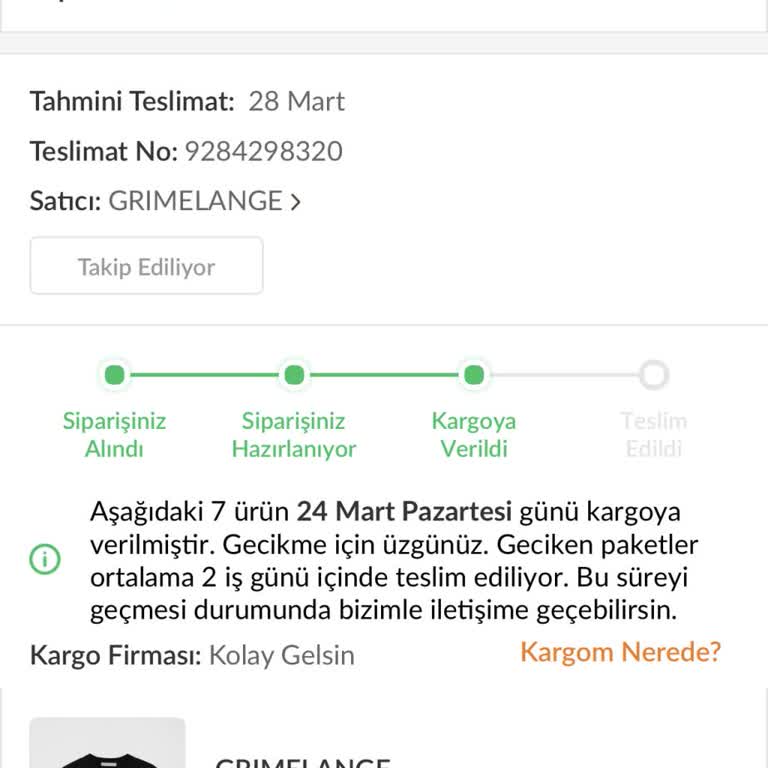 22 Günlük Bekleyiş: Ürünlerim Nerede?