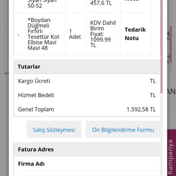 İade Sürecinde Modasen İle Yaşanan Hayal Kırıklığı