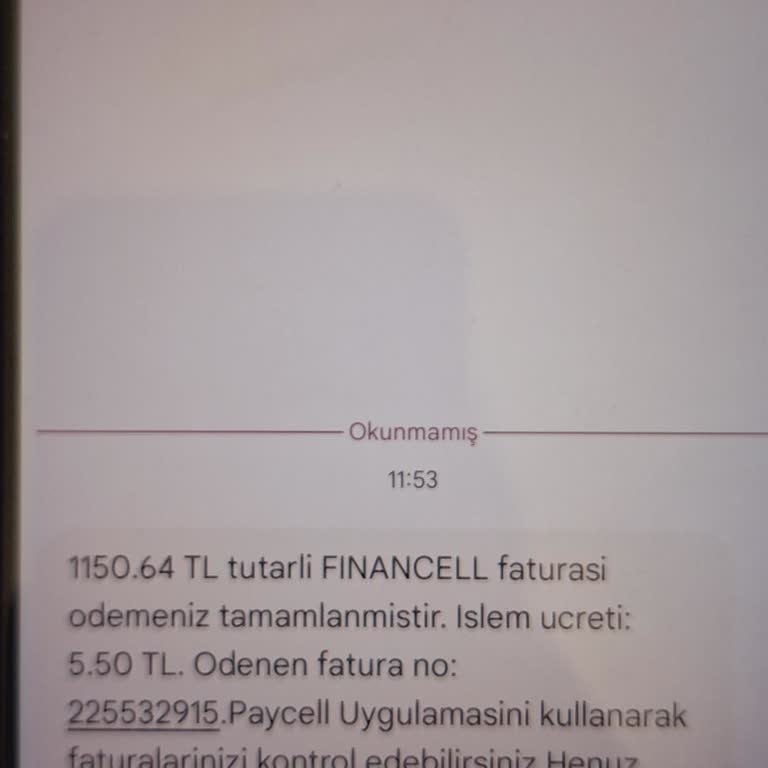 Yanlış Faturalandırma: İlgisiz İşlem Ücreti