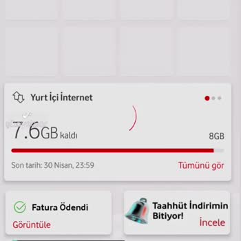 Vodafone İyi Hizmet Vermiyor