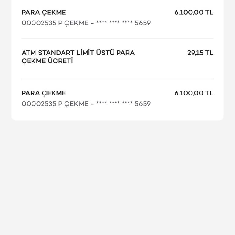 Akbank ATM Limit Üstü Para Çekme Ücretine İtiraz
